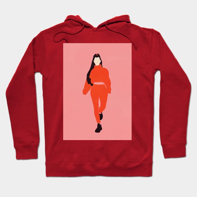 Minimal Woman Pt. 02 Hoodie by gnomeapple